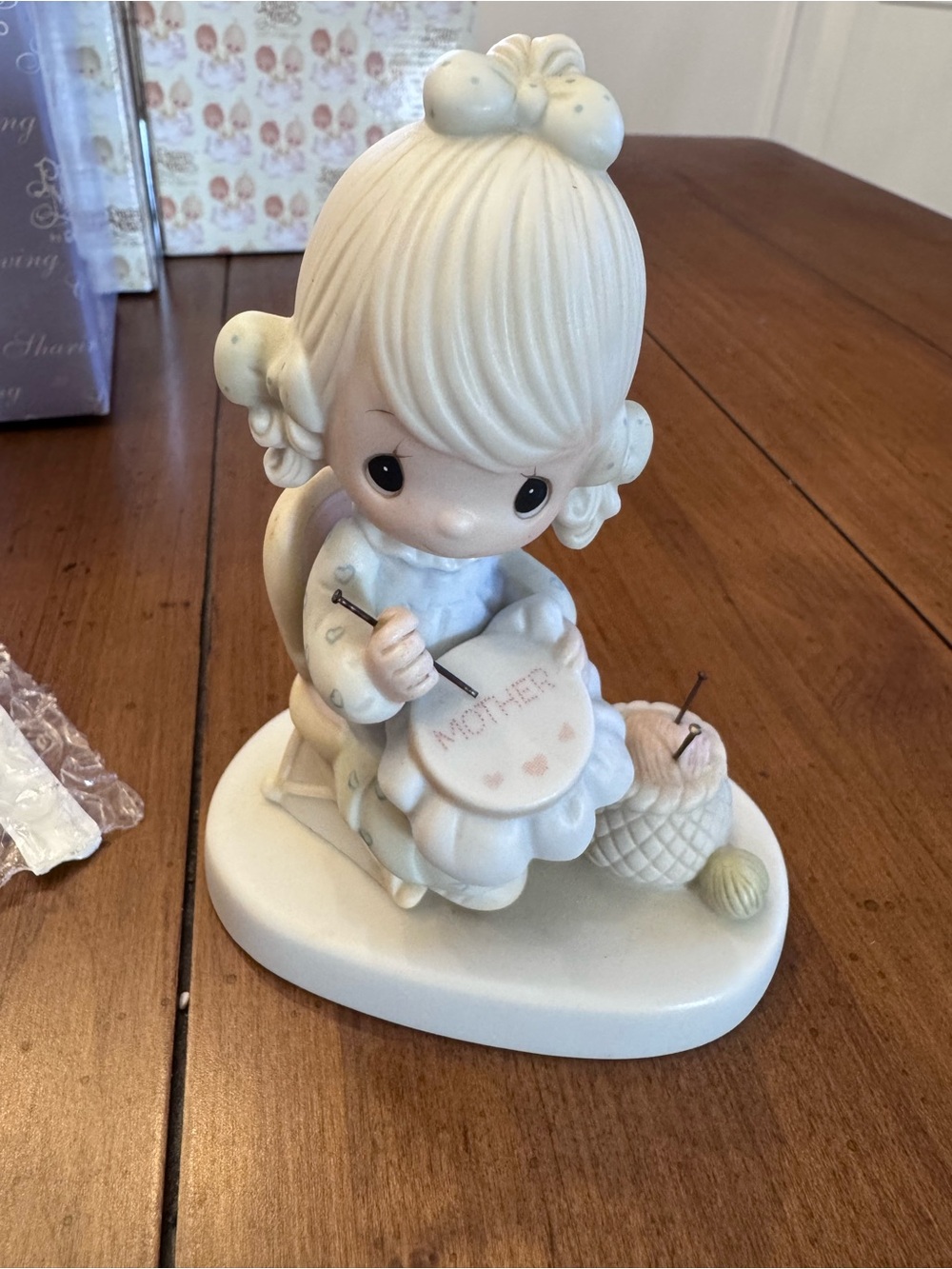 Enesco Precious Moments E-3108 Mother Sew Dear